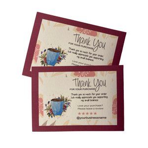 Thank You Cards /  Review Thank You Cards